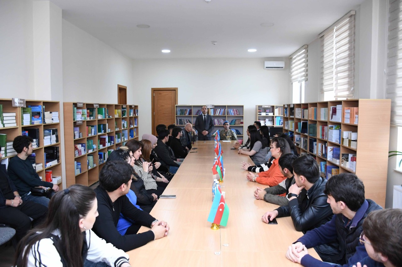 ADAU-da Zəfər Gününə həsr olunan tədbir keçirilib - FOTOLAR